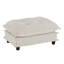 Poufs en chenille (beige)
