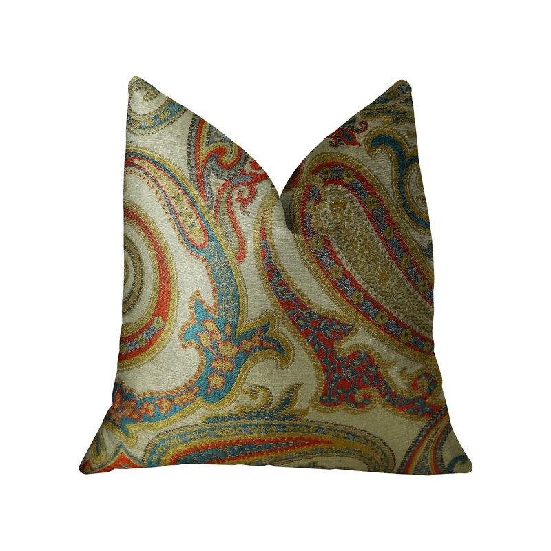 Coussin décoratif double face Paisley Cove, H 26 po x l 26 po, Polyester