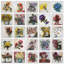 Flower Grid Set Print by H. Scott