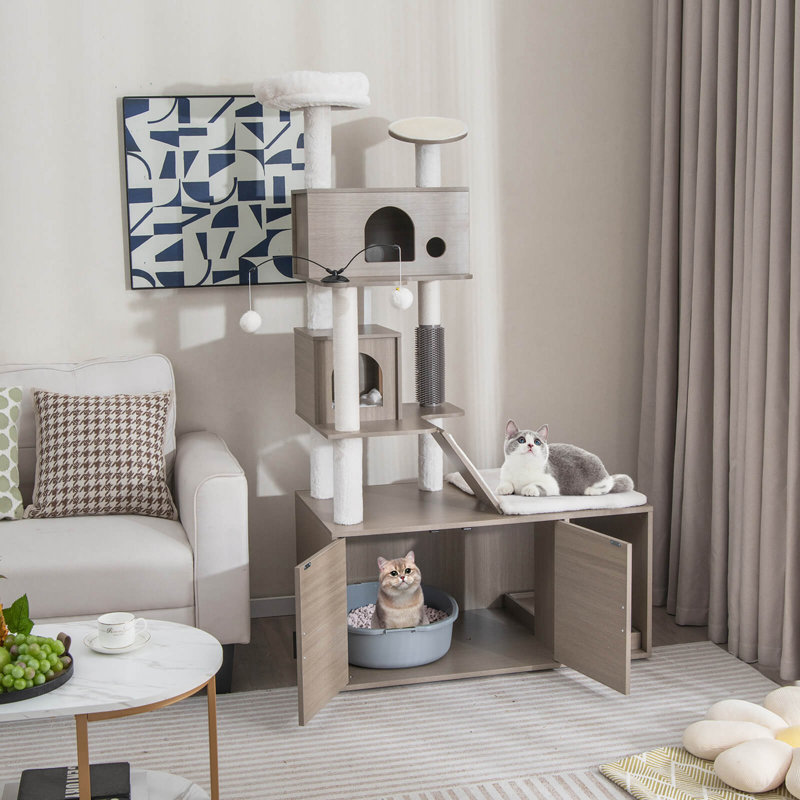 Deshonia 68'' H Cat Tree