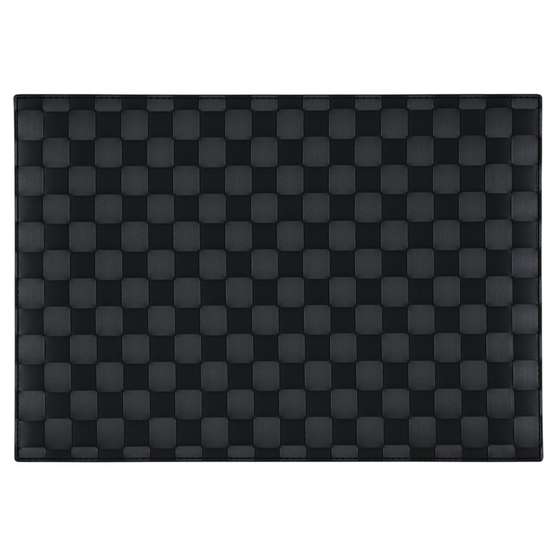 Mccreary Other Rectangle Placemat, Black