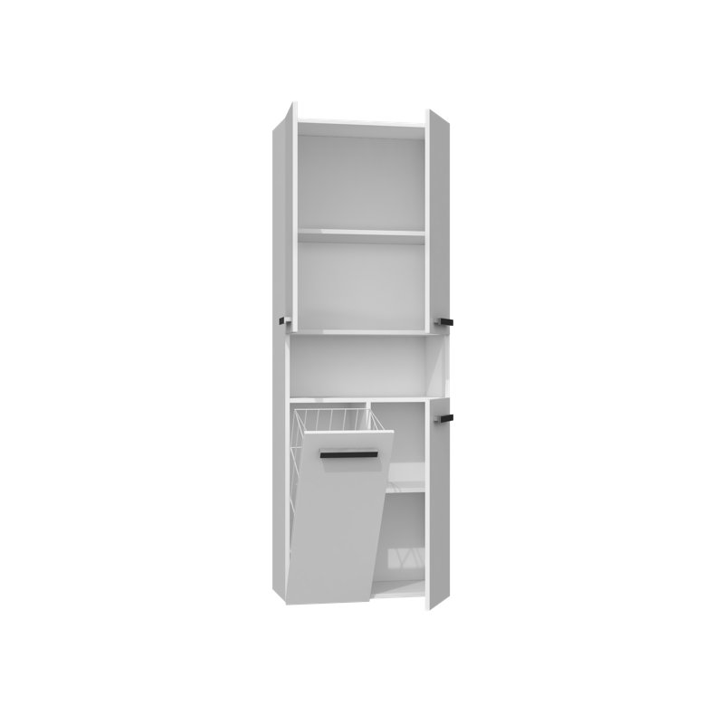 Cambree Linen Cabinet, White