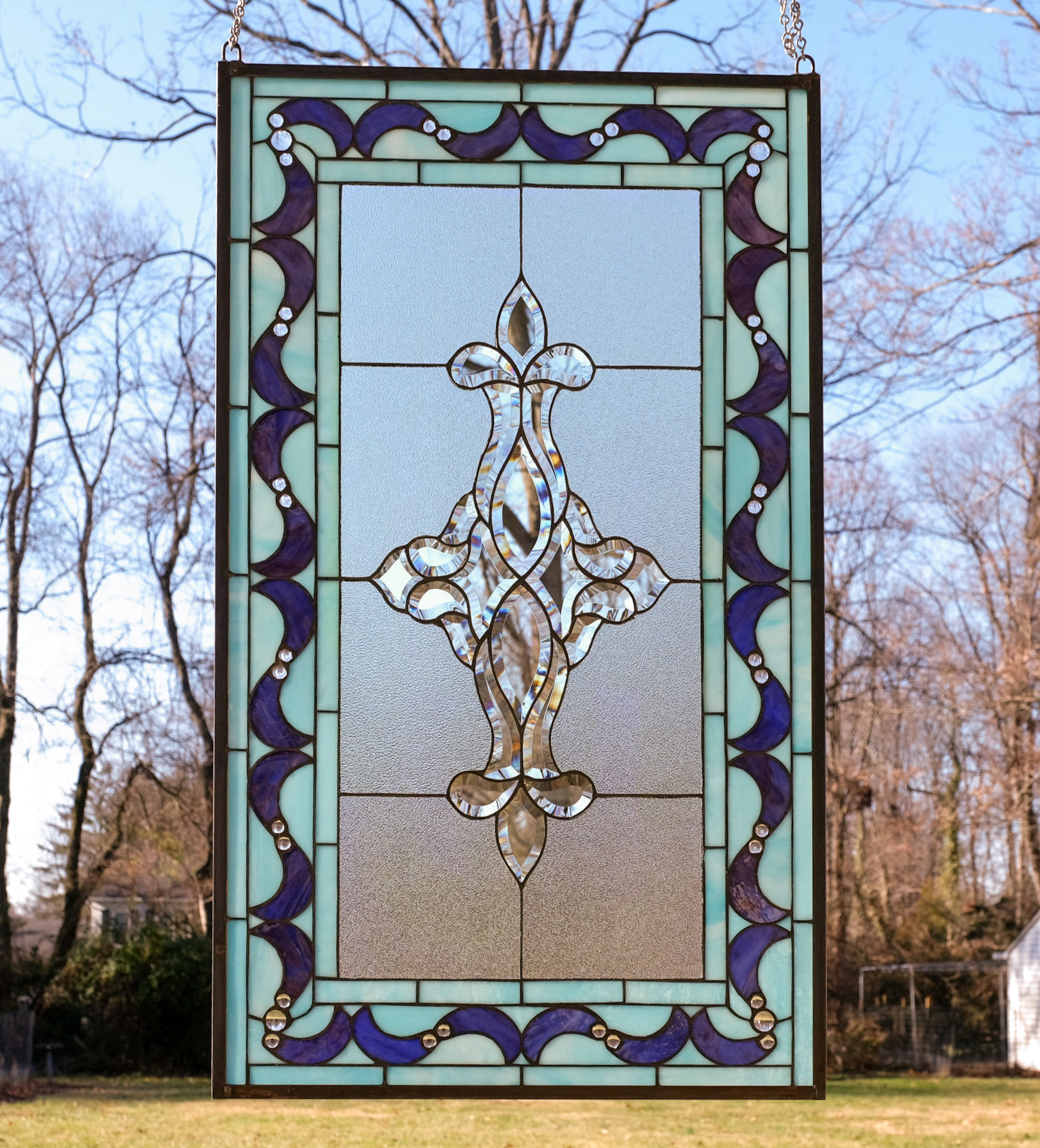 Astoria Grand Abstract Window Panel | Wayfair
