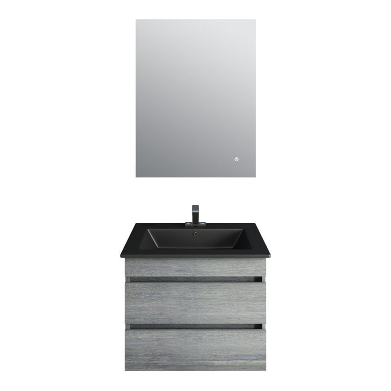 Ensemble de meuble-lavabo simple 23 po avec miroir