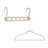 Plastic Non-Slip Multi-Layer Hanger-408883570