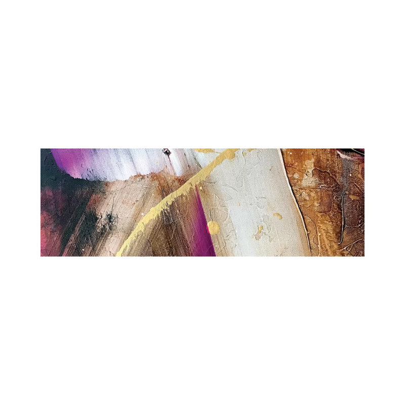 Rain III by Michael Goldzweig - Wrapped Canvas Panoramic Gallery-Wrapped Canvas Giclée, 30.48 cm H x 91.44 cm W x 1.91 cm D