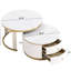 Table basse gigognes 2 tiroirs Elegant Touch