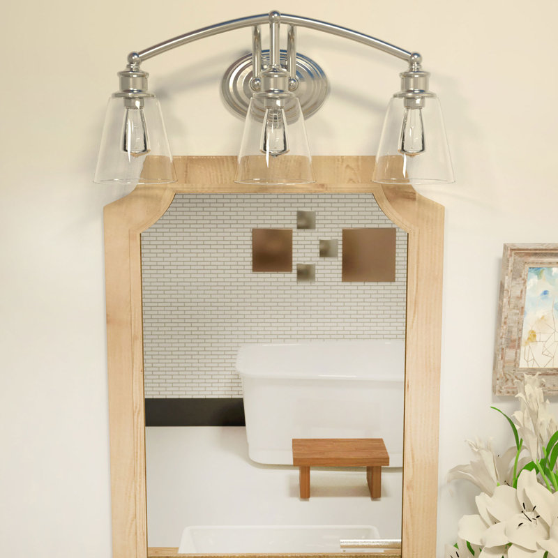 3 - Light Dimmable Vanity Light