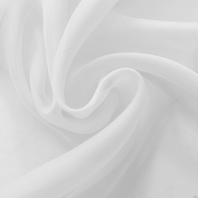 Rideau court 2 panneaux filtrant la lumière, 24"W x 36"L (Pack of 2), White