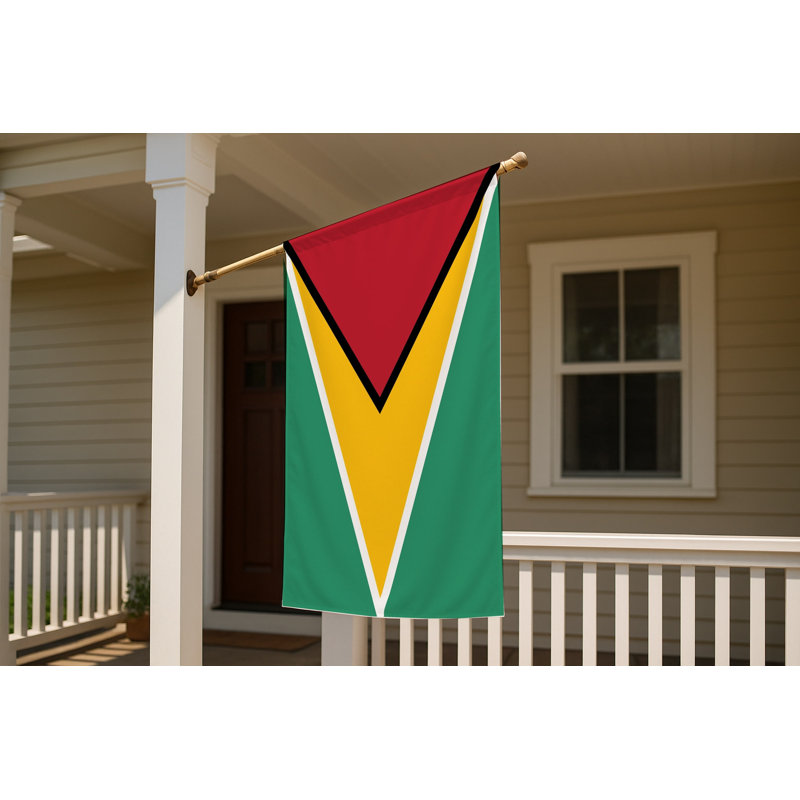 Drapeau de la Guyane - Drapeau extérieur