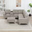 7 - Piece Upholstered Sectional-1275375828