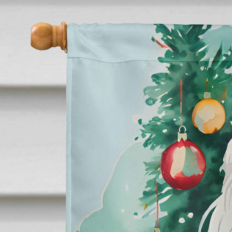 Drapeau en polyester à 2 côtés, H 40 po x l 28 po