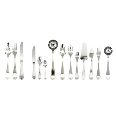 Leonardo Flatware Set (Configuration S) - 113 Pieces - Stainless Steel