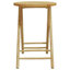Vidaxl 3 Piece Bistro Set Bamboo
