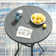 Readus Round Steel Outdoor Bar Table