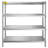 60'' W Metal Height -Adjustable Storage Rack-93670180