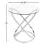 Dimitri Glass and Metal End Table-74167540