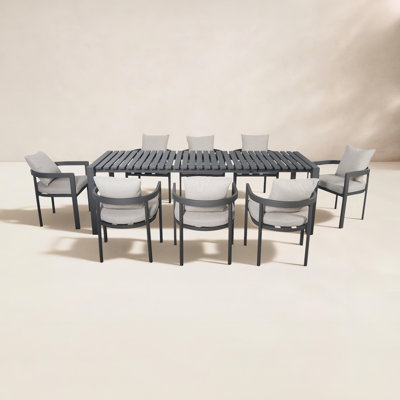 Windcrest 93" Patio Dining Set