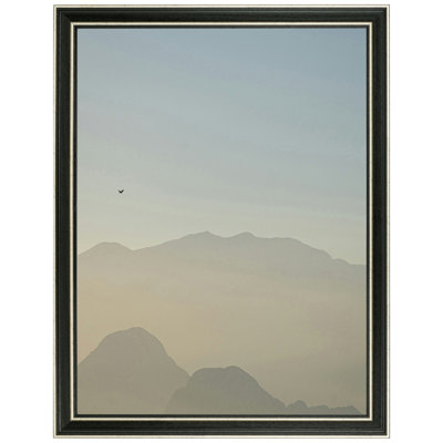 8x10 Picture Frame Silver Olympic  , 1.5 Inch Wood Moulding , Includes Glass and Backing , Wall Display Frame for Art, Posters, or Photos , Frame USA