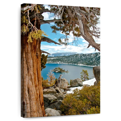 Alvord Lake Tahoe Winter Viewpoint