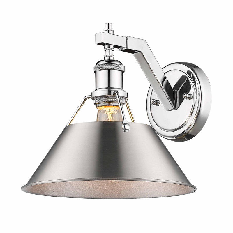 Weatherford Steel Spotlight, Pewter, Chrome