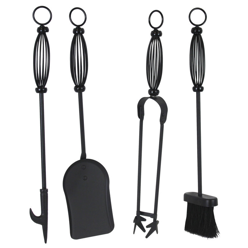 Iron Fireplace Tool Set