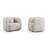  Foye Boucle Upholstered Armchair, Modern Japandi Accent Chair, 2-Pack-1377467000-1376859142