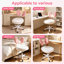 Chaise de bureau haute en velours avec roulettes, chaises de coiffeuse avec dossier, utilisation en hauteur polyvalente: tabourets de bureau à tabourets