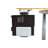 21'' H x 5.13'' W AV Cart