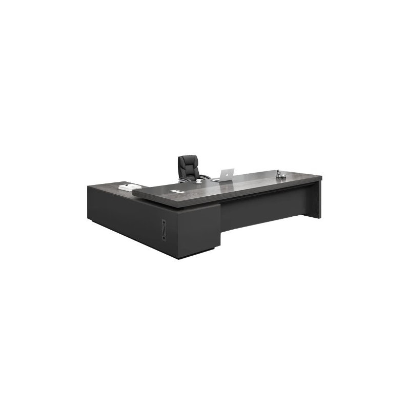 Myshayla L-Shaped Executive Desk, 75cm H x 280cm W x 90cm D