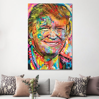 Trump - Giclée sur toile tendue avec châssis