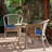 Outdoor Rounded Dining Seat Cushion-446204099