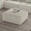 Canapé modulaire pour repose-pieds modulaire extra long de 118 pouces pour les salons / appartements | Crème | Mousse