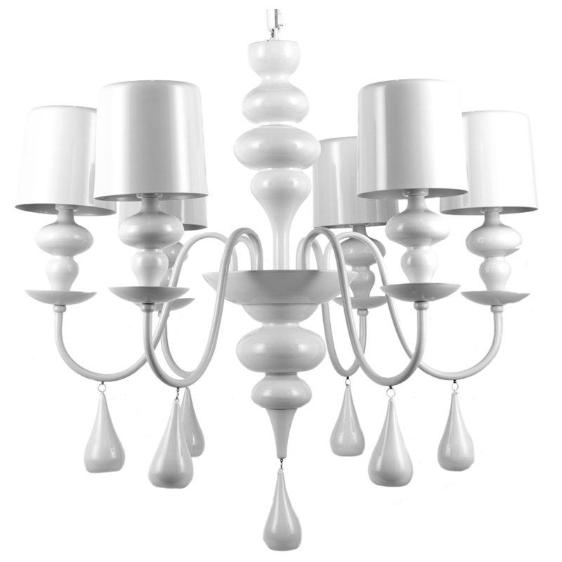 6 - Light Shaded Chandelier