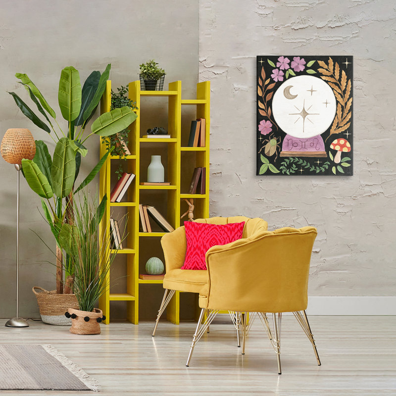 «Spooky Chic Crystal Ball» par Veronique Charron, H 30 po x l 24 po