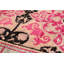 Tapis unique en laine noué à la main style moderne noir / rose foncé 6 pi 1 po x 9 pi 7 po Lexi-May Lexi-May