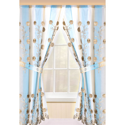 Sherer Sheer Curtain Single Panel
