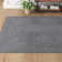 Tapis gris anthracite Leroux
