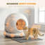 Polypropylene@@Plastic Self-Cleaning Litter Box