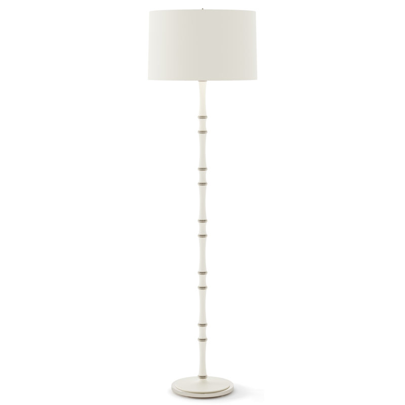 Lampe sur pied traditionnelle 64,50 po Kane, Marguerite mat