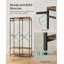 Alfonsina 95cm Industrial Pipe Clothing Rack-41117023