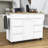 Risharn 8 Drawers Kitchen Cart With Rubber Wood Countertop-1573425397