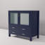 Meuble-lavabo bleu marine 36 po X P 18,25 po D-117970886-117970884