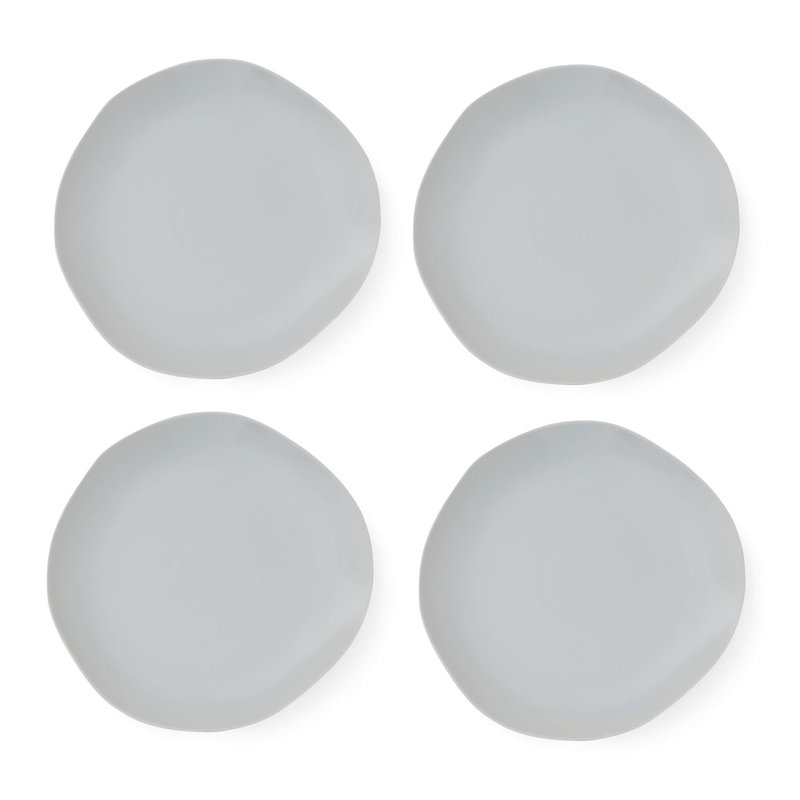 Sophie Conran Portmeirion Arbor 4 Dinner Plates, Grey