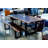 Lemay Acacia Solid Wood Top Metal Base Dining Table-2114092277