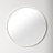 Vidal Stainless Steel Round Mirror