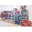Abshire «Vintage Train», reproduction sur toile tendue-1025859749