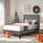 Maybee Steel Piece Bedroom Set-330044553-330044555