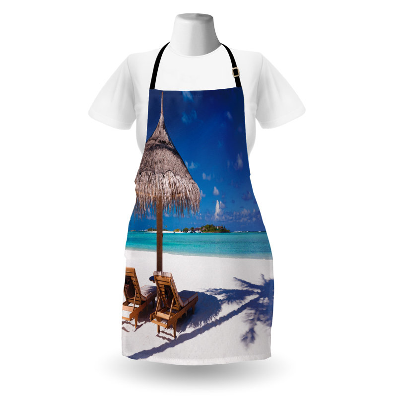 No Pattern Bib Apron