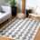 Tapis ivoire / noir Castonguay